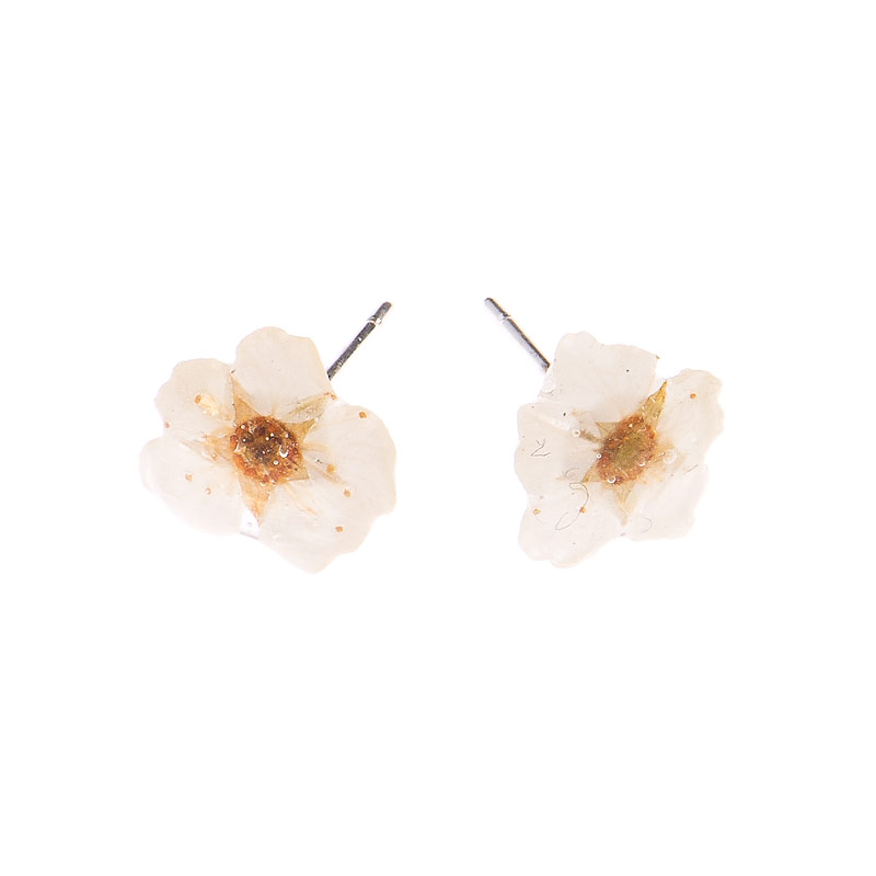 Brillini Blüten-Ohrstecker – Unikat AKBF-10005