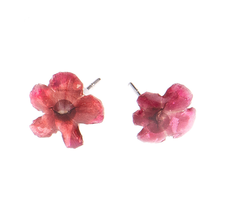 Brillini Blüten-Ohrstecker – Unikat AKBF-10007